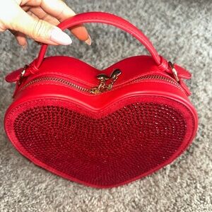 Red fashionnova bag. Never worn
